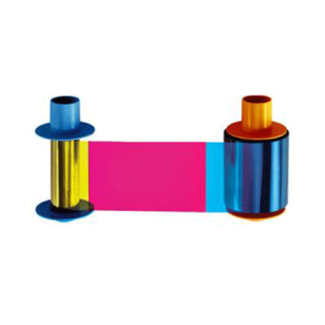 HID Fargo 45200 YMCKO Full-Color Ribbon