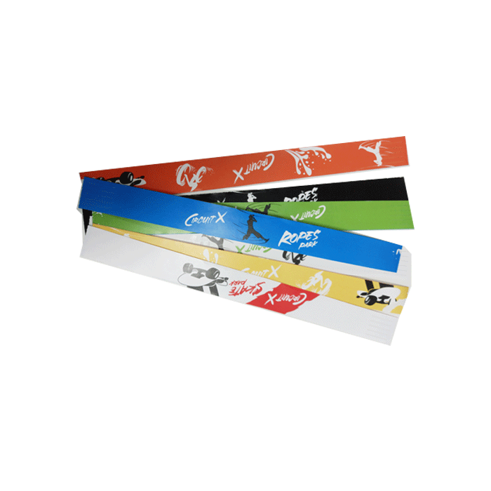 Multi Color Custom Pre-printed Event Wristbands