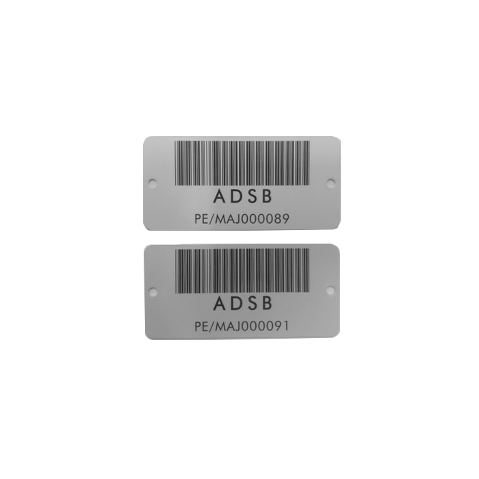 Teflon Coated Anodized Metal tags