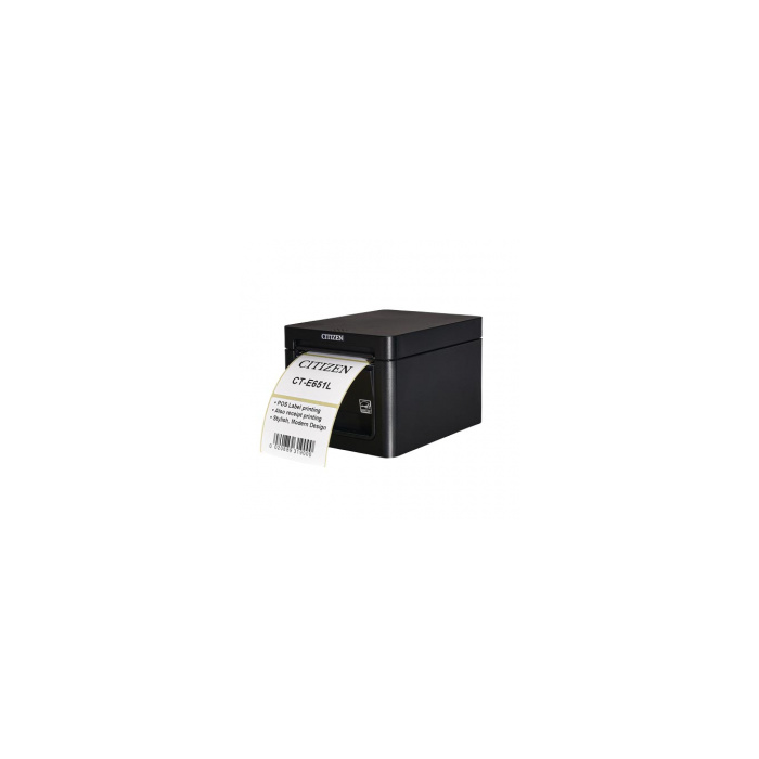 Citizen CT-E651L, 8 dots/mm (203 dpi), cutter, USB, black-P/N:CTE651XNEBXL