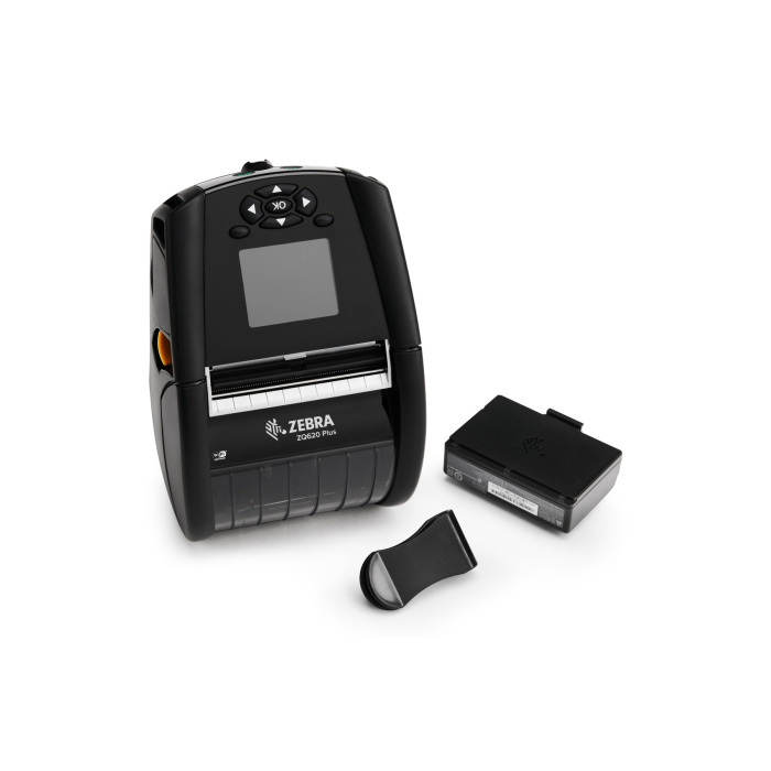 Zebra ZQ620 Plus 3Inch Mobile Label and Receipt Printer ZQ62-AUWAE14-00 Bluetooth and Wi-Fi